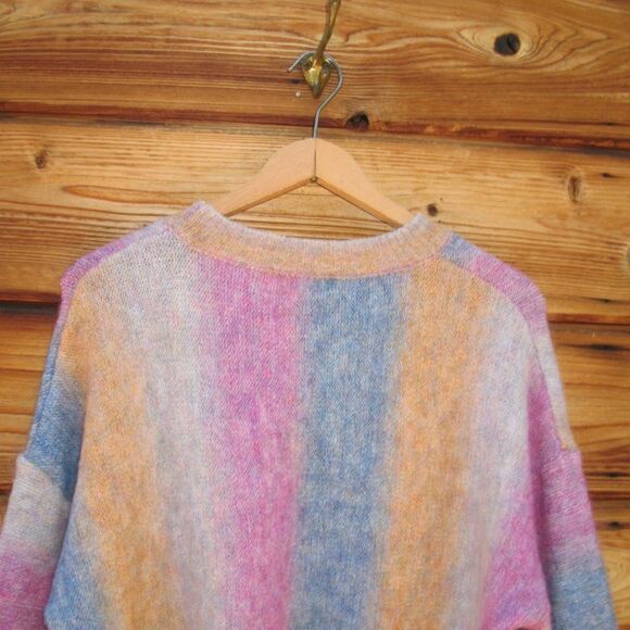 Colorful Angora Blend Sweater - Picture 6 of 7